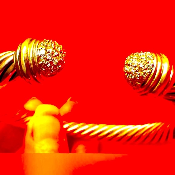 WOW POSHMARK - Authentic David Yurman Diamond & Sterling Silver Bracelet - Picture 14 of 16